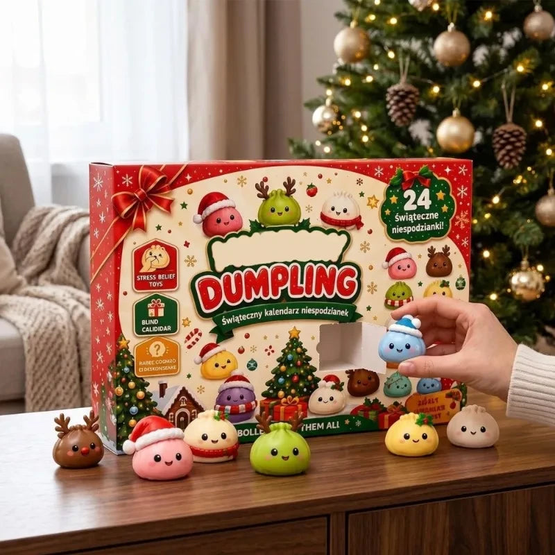 Christmas Countdown Calendar Squishy Blind Box