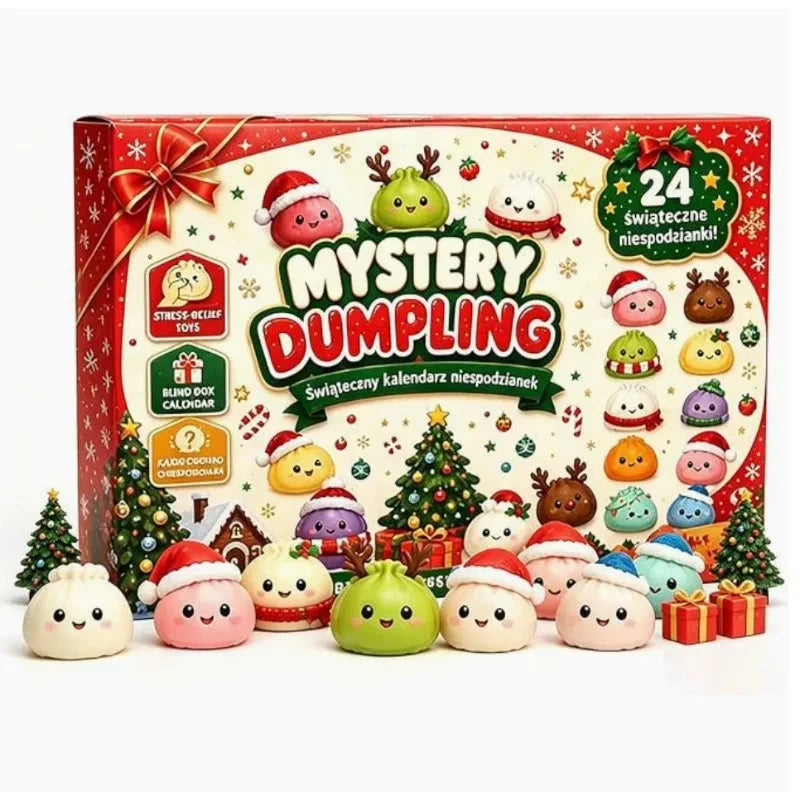 Christmas Countdown Calendar Squishy Blind Box